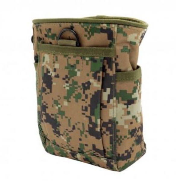 Praktische Leckerlie-Tasche "Goodie Bag" in Pixel Camouflage green